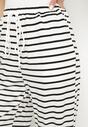 Pantaloni Negru cu alb
