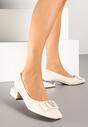 Pantofi cu toc Bej