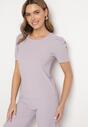 T-shirt Mov deschis
