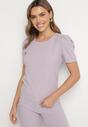 T-shirt Mov deschis