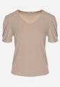 T-shirt Bej închis