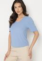 T-shirt Albastru