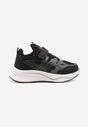 Czarne Buty Sportowe Sneakersy Clibee z Geometrycznym Wzorem Naithesa