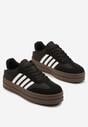 Sneakers Negru cu alb