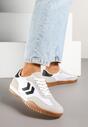 Sneakers Alb cu negru