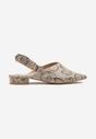 Sandale Print piele de șarpe