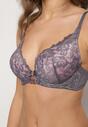 Sutien Gri cu roz