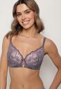 Sutien Gri cu roz