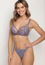 Sutien Gri cu roz