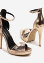 Pantofi stiletto Culoarea șampaniei