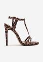 Pantofi stiletto Imprimeu leopard