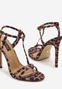 Pantofi stiletto Imprimeu leopard