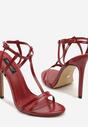Pantofi stiletto Bordo