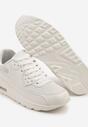 Białe Sneakersy na Podeszwie z Poduszką Air Divorra
