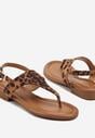 Sandale Imprimeu leopard