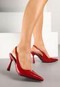 Pantofi stiletto Bordo