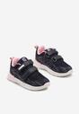 Granatowe Buty Sportowe Sneakersy Clibee z Napisem Nairio