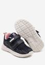 Granatowe Buty Sportowe Sneakersy Clibee z Napisem Nairio