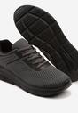 Ciemnoszare Buty Sportowe Sneakersy z Ozdobnym Tłoczeniem Wiline