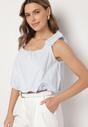 Top Albastru deschis