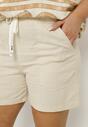 Pantaloni scurți Bej deschis