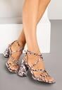 Sandale Imprimeu leopard