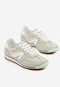 Zielone Sneakersy Ozdobione Geometrycznym Wzorem Teroti