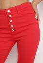 Czerwone Spodnie Skinny Kyllienne