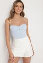 Top Albastru deschis