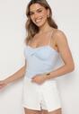 Top Albastru deschis