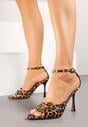 Sandale Imprimeu leopard