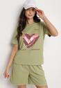 T-shirt Verde deschis