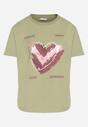 T-shirt Verde deschis