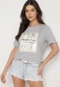 T-shirt Gri deschis