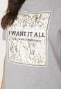 T-shirt Gri deschis