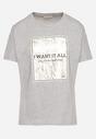 T-shirt Gri deschis