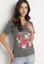 T-shirt Gri închis
