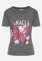 T-shirt Gri închis