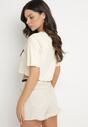 T-shirt Bej deschis