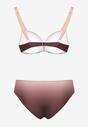 Costum de baie bikini Roz închis