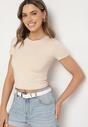 T-shirt Bej deschis