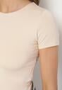 T-shirt Bej deschis