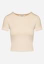T-shirt Bej deschis