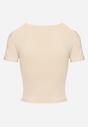 T-shirt Bej deschis
