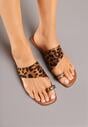 Papuci Imprimeu leopard