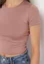 T-shirt Roz închis