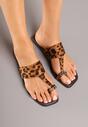 Papuci Imprimeu leopard
