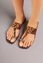 Papuci Imprimeu leopard