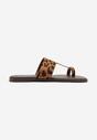 Papuci Imprimeu leopard