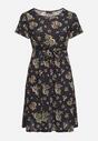Rochie Bleumarin cu bej
